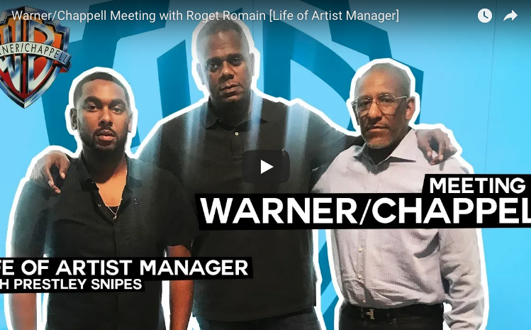 Roget Romain & Kameechi Meeting with Warner/Chappell [Life of Artist Manager] Part 2 - The Official Kameechi Experience