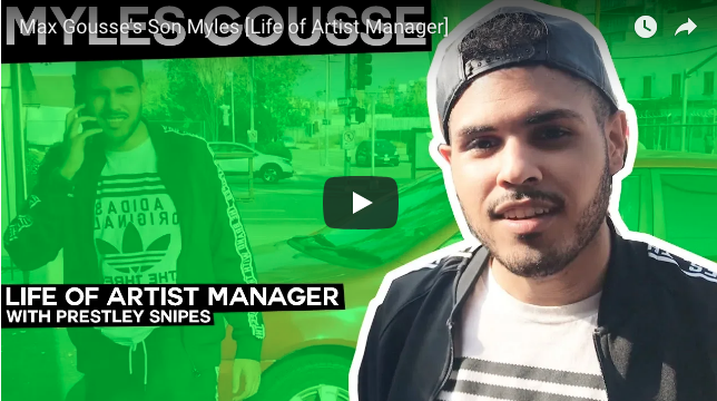 Max Gousse's Son Myles [Life of Artist Manager] Part 3 - The Official Kameechi Experience